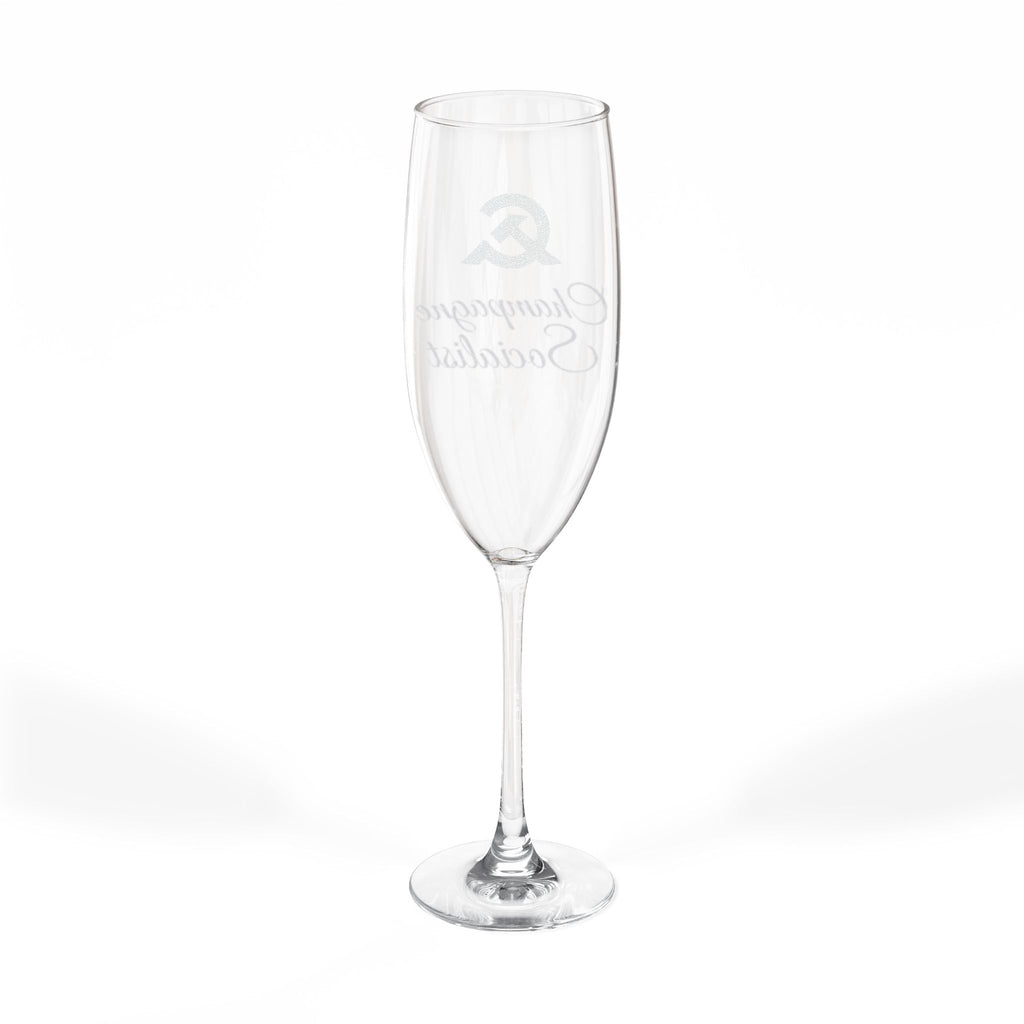 Champagne Socialist Celebration Glass