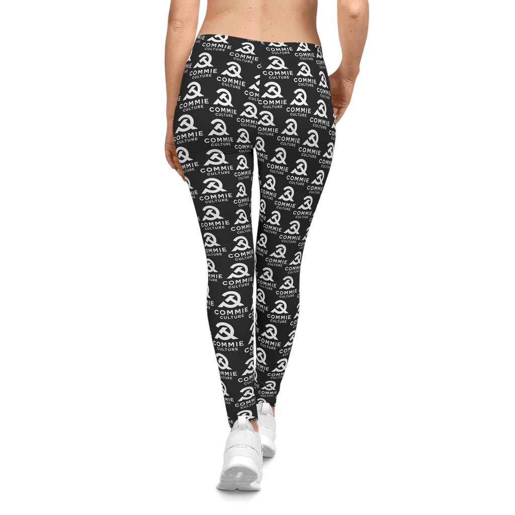 Commie Culture Patterned Leggings