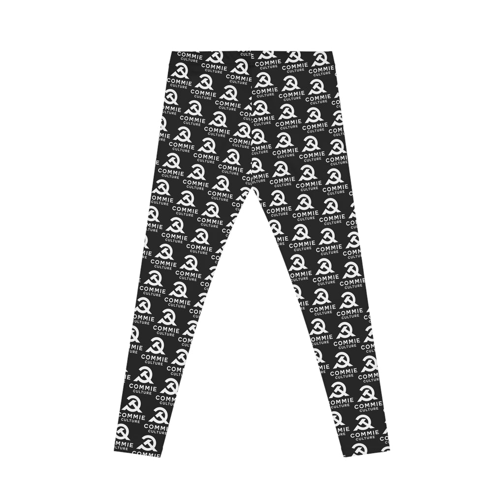 Commie Culture Patterned Leggings
