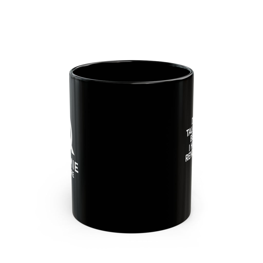 Don't Talk To Me Before I Had My Revolution Mug | Black Coffee Mug, Political Slogan